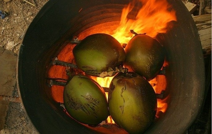 Bật mí cách làm dừa nướng Thái Lan thơm ngon bổ dưỡng dễ làm