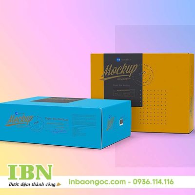 In bao bì hộp giấy giá rẻ chất lượng tại TPHCM