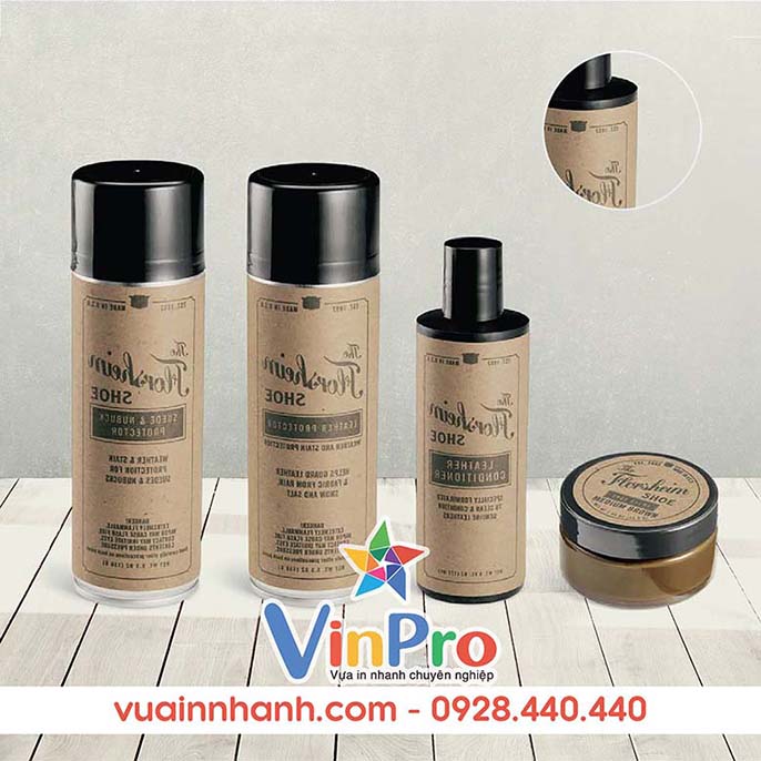 In Nhãn Mác Chai Lọ Đẹp, Giá Rẻ Tại Tp.HCM