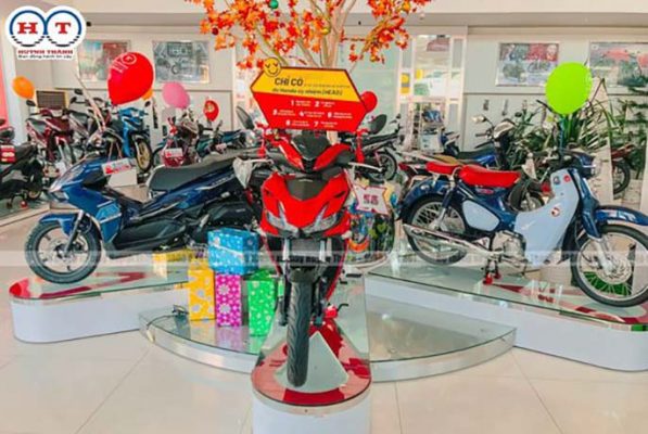 Top đại lý bán xe máy Honda tại Bến Tre uy tín