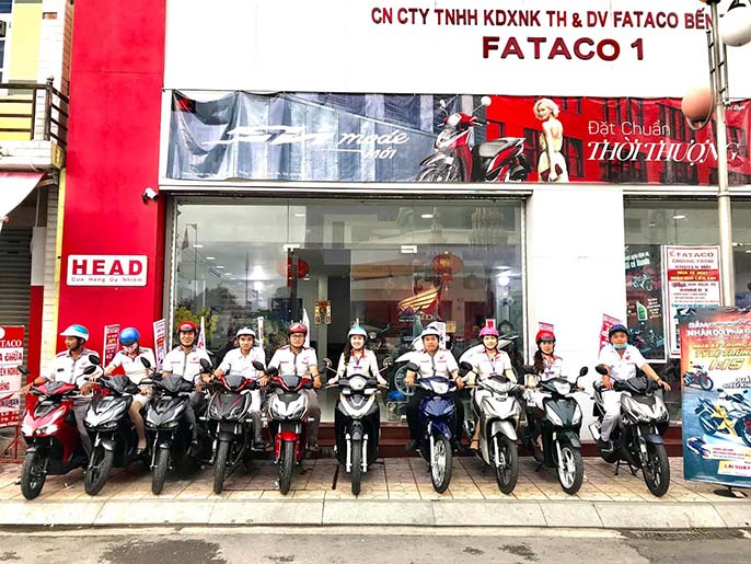 Top đại lý bán xe máy Honda tại Bến Tre uy tín