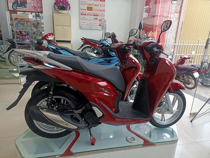 Top đại lý bán xe máy Honda tại Bến Tre uy tín