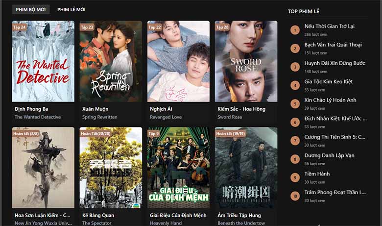 Mọt phim Hoa Ngữ – Thế giới phim cổ trang, hiện đại đặc sắc
