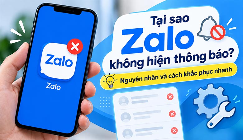 Tại sao Zalo không hiện thông báo? Nguyên nhân và cách khắc phục nhanh