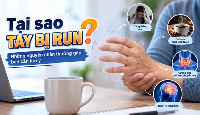 Tại sao tay bị run? Những nguyên nhân thường gặp bạn cần lưu ý